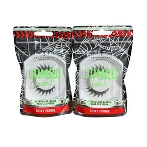 NYX PROFESSIONAL MAKEUP Jumbo Lash Vegan False Eyelashes, 12HR Wear SPIKY FRINGE